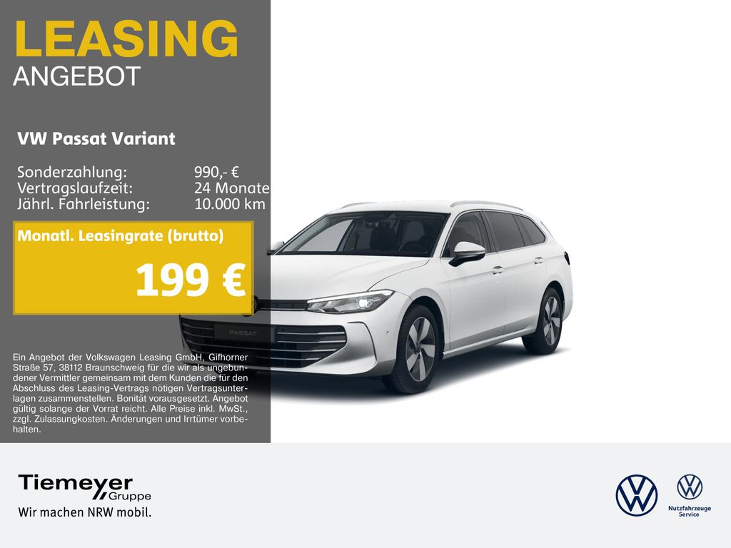 Volkswagen Passat Variant 1.5 TSI DSG BUSINESS NAVI AHK KAM