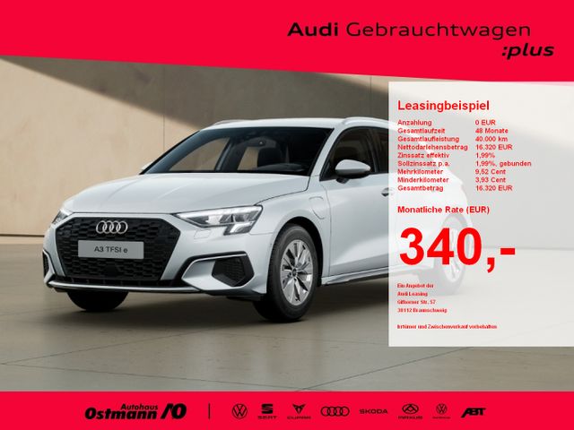 Audi A3 Sportback 40 TFSI e ACC CarPlay SHZ Parklenka