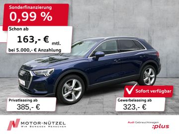Audi Leasingangebot: Audi Q3 TFSI 110kW LED+NAVI+RFK+AHK+LEDER+SHZ+VC+19"