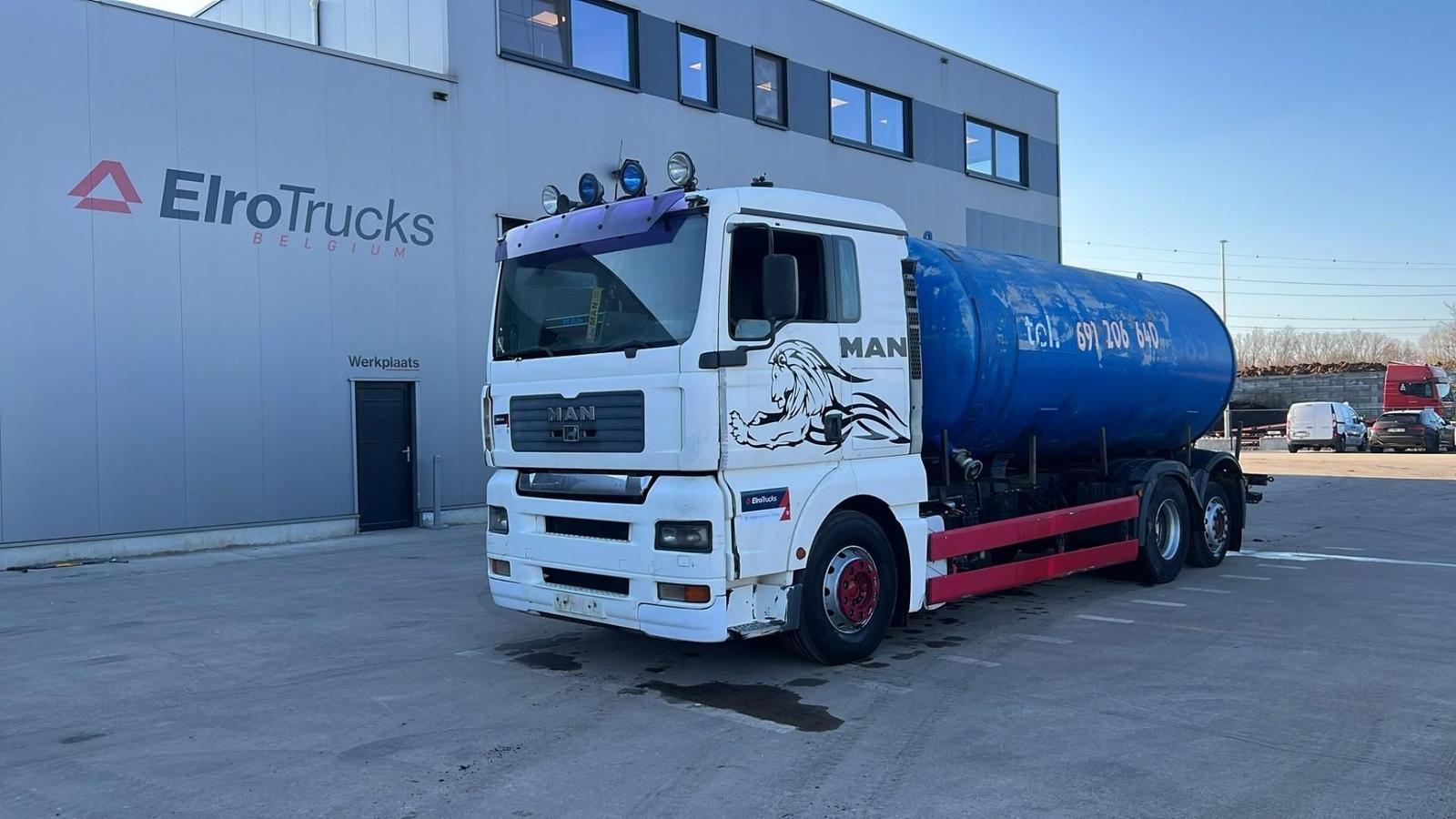 MAN TGA 26.410 (17000L / MANUAL PUMP / POMPE MANUELL