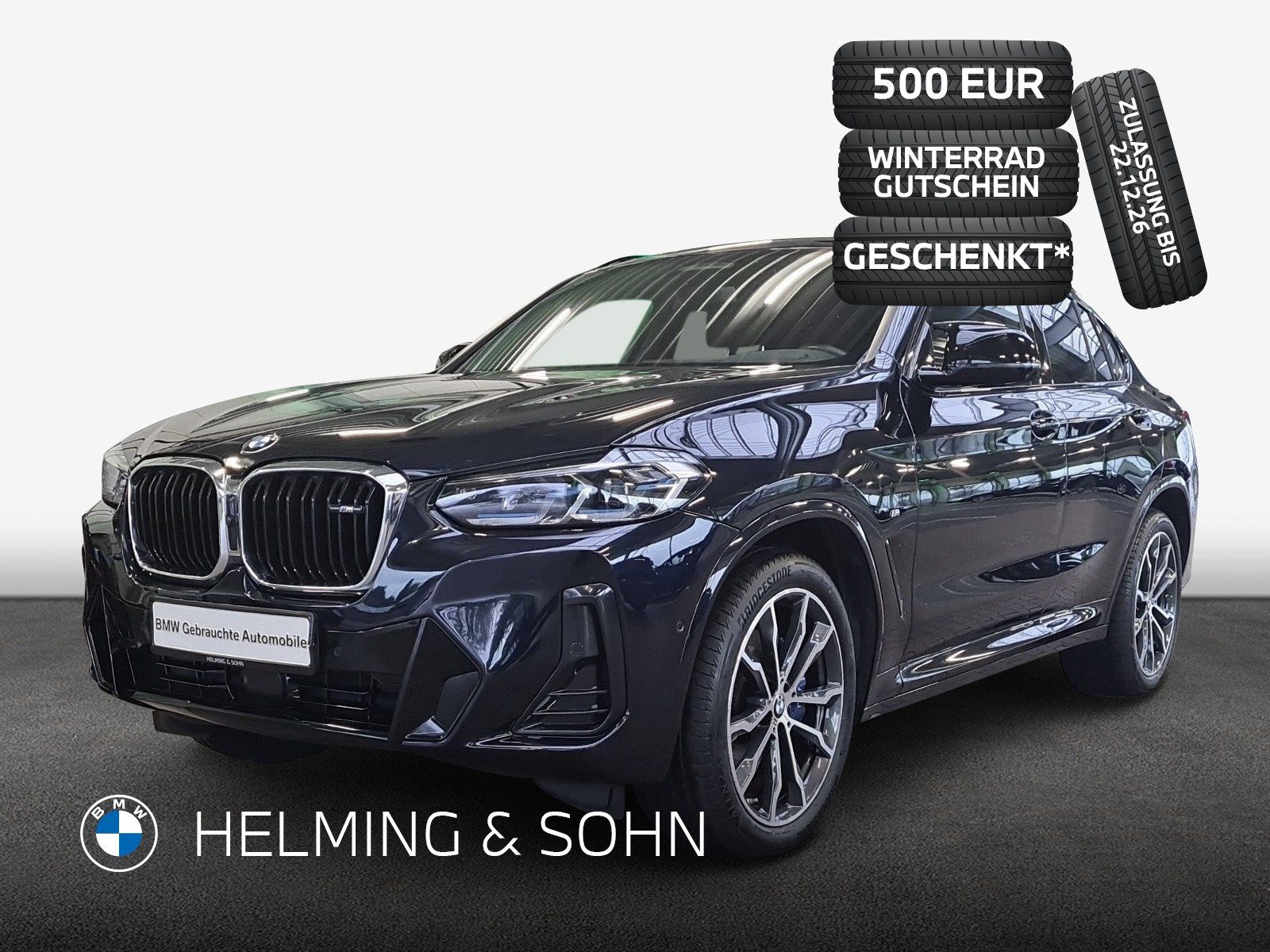 BMW X4 M40d Head-Up HK HiFi Standhzg. AHK Laser uvm.
