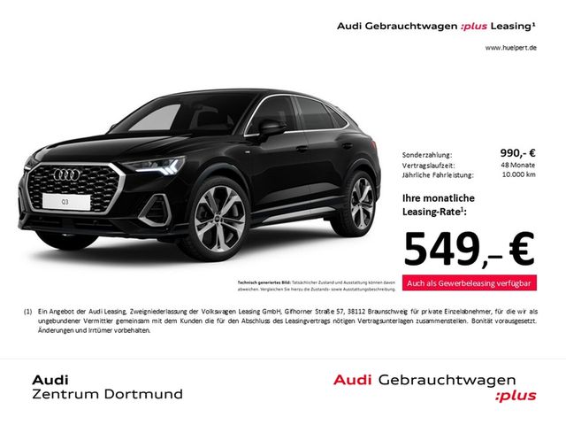 Audi Q3 Sportback 40 quattro S LINE PANO NAVI AHK ACC