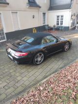 Porsche 997 Turbo Cabriolet  Handschalter schw/schw  - Porsche 997: Roadster, Turbo