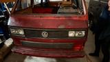 Volkswagen VW T3 Synchro Caravelle original 16" weinrot - Volkswagen T3: 9 Sitzer