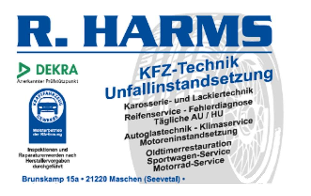 Logo R.Harms Kfz.-Technik & Unfallinstandsetzung