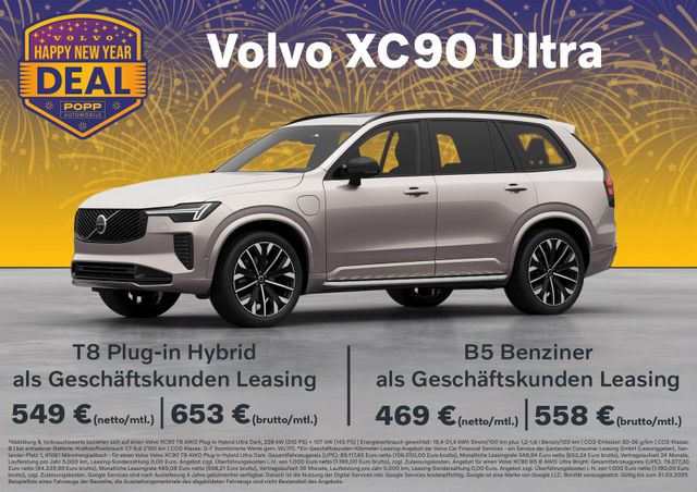 Volvo XC90 T8 AWD Ultra Bright FACELIFT 21" 360° B&W H