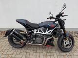 Indian FTR x 100% R Carbon Blue Candy 229/400 Akrapovic