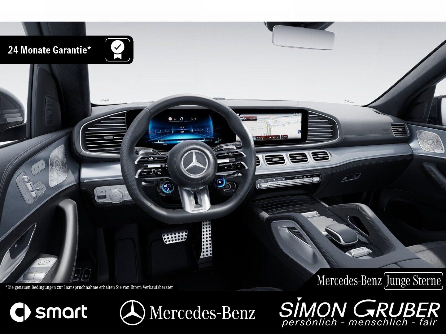 Fahrzeugabbildung Mercedes-Benz GLE 53 4M Hybrid AMG Pano Sitzklima Massage Burm