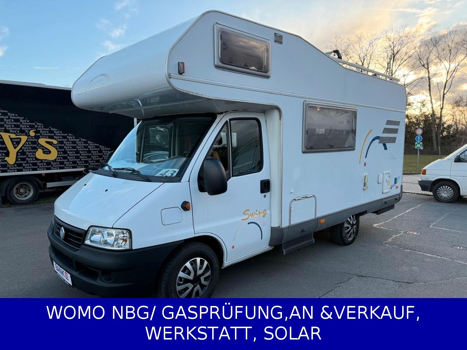 HYMER / ERIBA / HYMERCAR Swing/1.Hd/2xSitzGrp/6xSitz/6xSchlafPlz/Sch.Heft