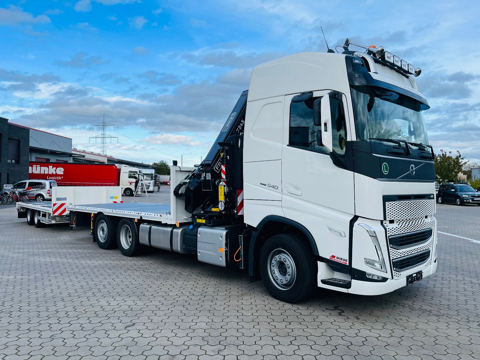Fahrzeugabbildung Volvo FH540 6x2 Containerpritsche mit F545RA.2.26