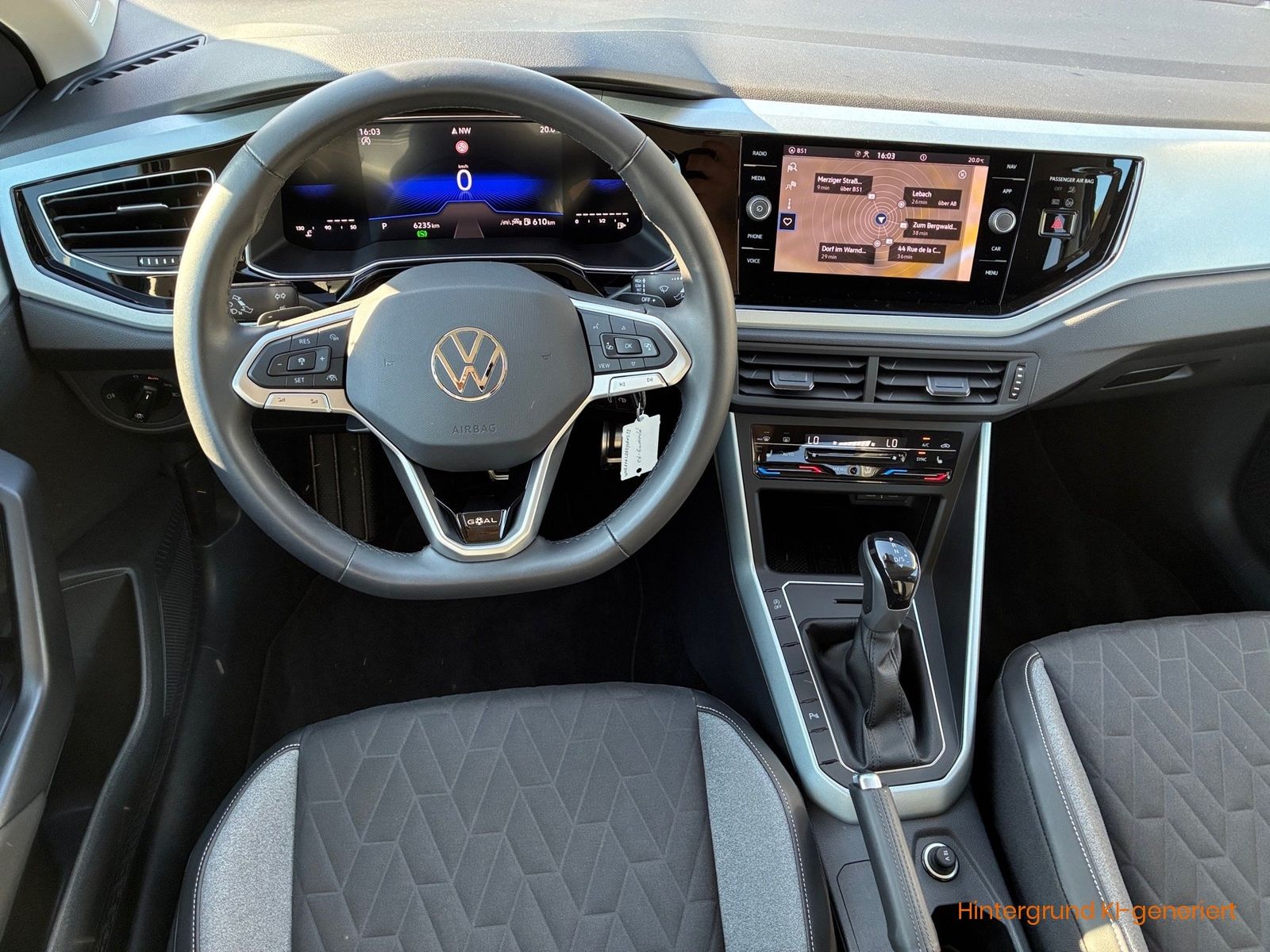 Fahrzeugabbildung Volkswagen Taigo Goal.RFK.GJR.Infopaket Discover media. LED