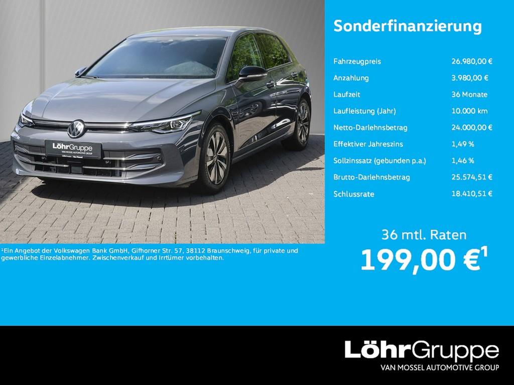 Volkswagen Golf 15 eTSI DSG Goal 149 AHK RFK IQLigh 2025
