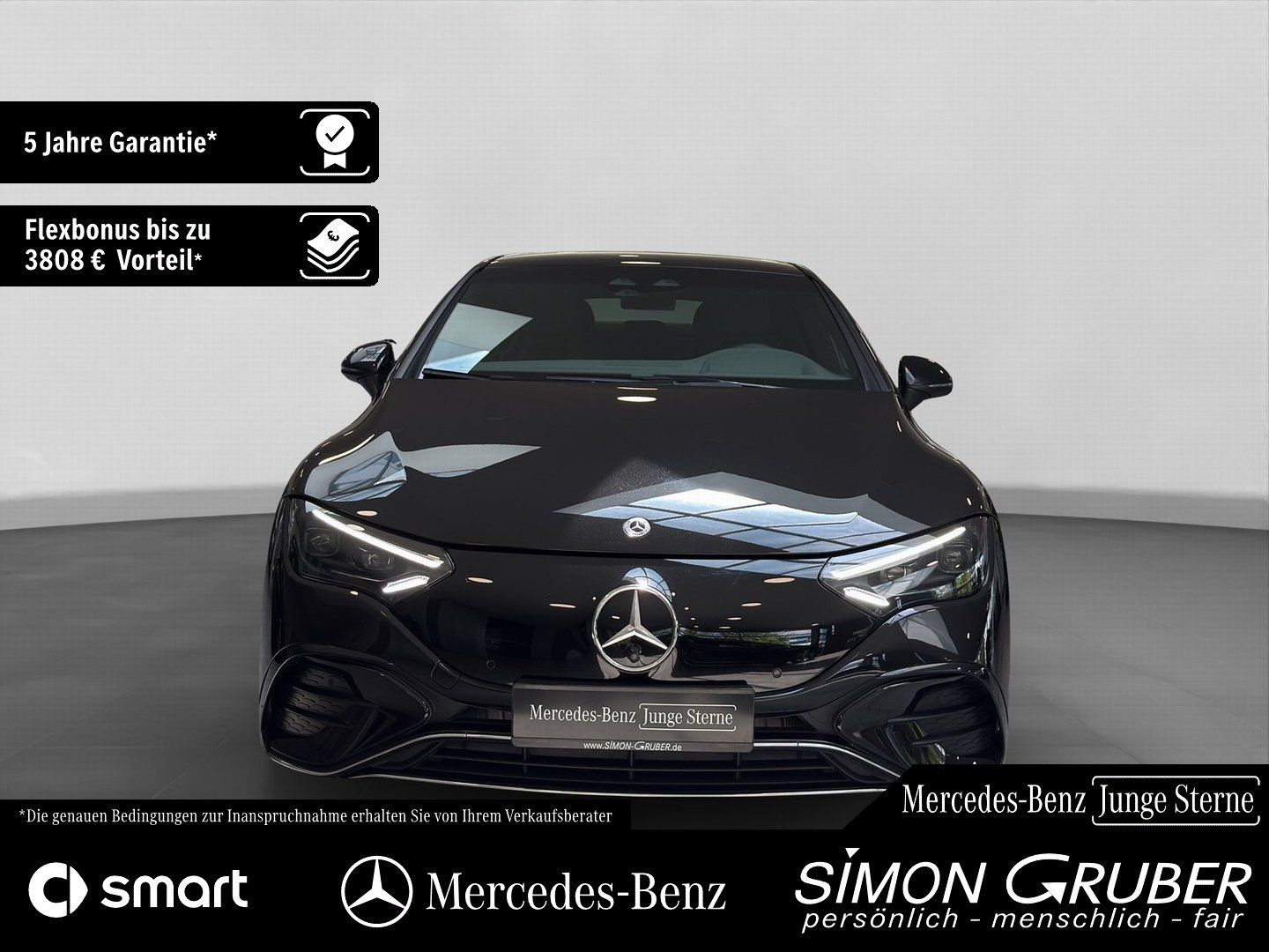 Fahrzeugabbildung Mercedes-Benz EQE 500 4M AMG Hyper Airmatic HUD Burm Mod 2025