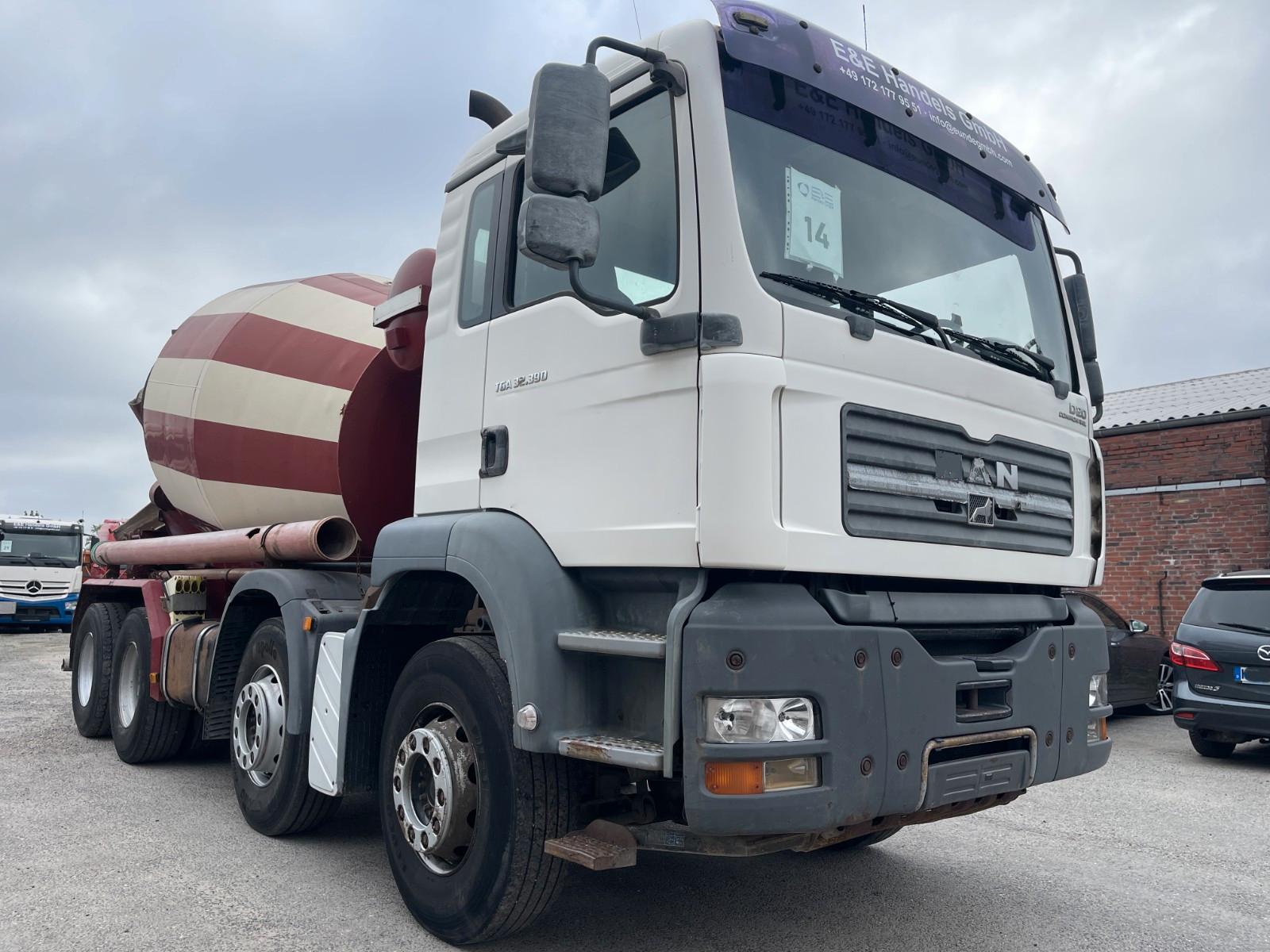 MAN TGA 32.390 8x4 Betonmischer