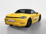 Porsche 718 Boxster T - Porsche Boxster mit Benzin-Antrieb: Cabrio
