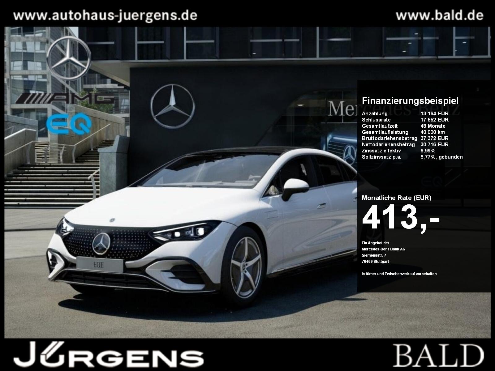 Mercedes-Benz EQE 350 AMG-Sport/Pano/Burm/360/HUD/DIGITAL/Memo