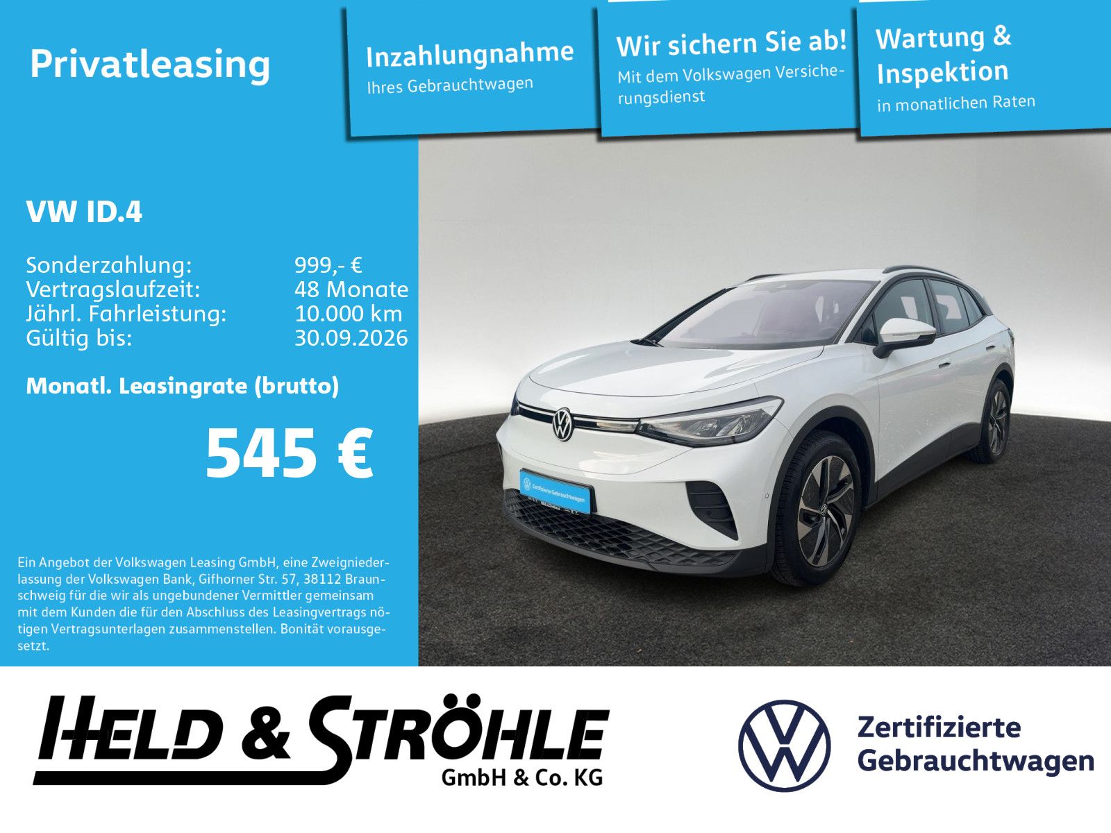Volkswagen ID.4 Pro 19 AHK LED NAVI R-KAM WÄPU LED ACC SHZ foto 1
