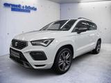 Seat Ateca 1.5 TSI DSG FR NAVI RFK ACC LKH LED PANO - : Weiß, Teilleder
