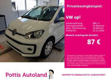 Volkswagen up! 1.0 MPI MOVE UP! SITZHZG KLIMA DAB+