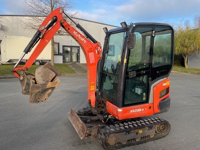 Kubota KX018-4     2x Löffel