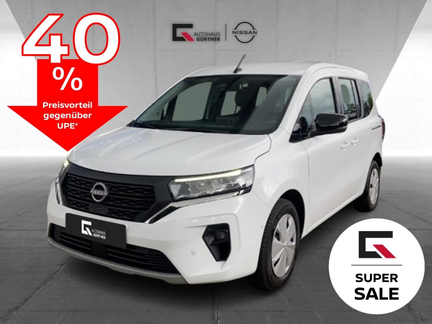 Nissan Townstar N-CONNECTA Kombi 130PS L1 PDC/Navi/Carp