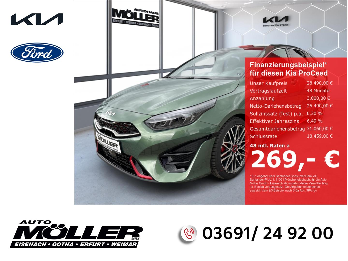 Kia ProCeed GT 1.6T Komfort JBL Sound ACC Memory LED