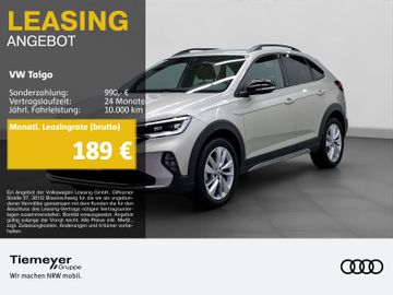 Volkswagen Leasingangebot: Volkswagen Taigo 1.5 TSI DSG 150PS MOVE+ LM17 KAMERA NAVI I