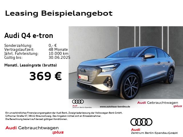 AUDI Q4 e-tron 45 Sportback *ACC*NAV+*R-CAM*PDC+*SHZ*