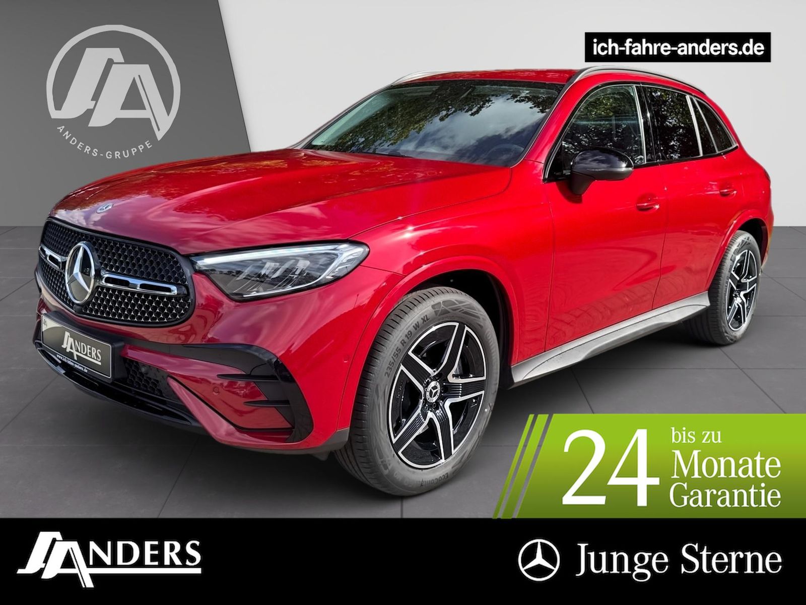 Mercedes-Benz GLC 300 de 4M AMG+Navi+LED+Night+AHK+Kam+Niveau+