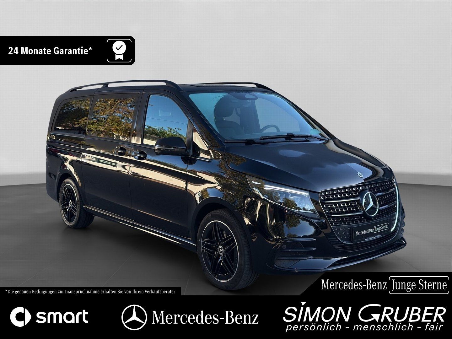 Fahrzeugabbildung Mercedes-Benz V 300 d 4M Ava L AMG Night Airmatic Tisch 7Sitze