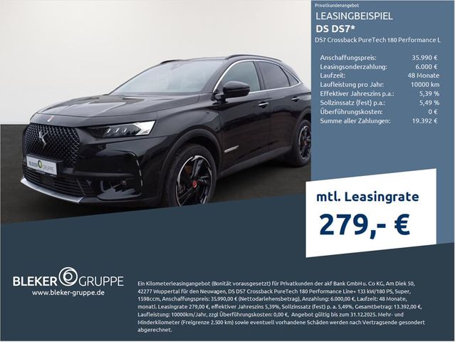 DS Automobiles DS7 Crossback PureTech 180 Performance Line+