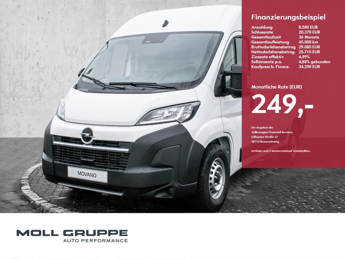 Opel Movano Cargo L2H2 2.2 Diesel 140 3.5t *RFK*NAV*
