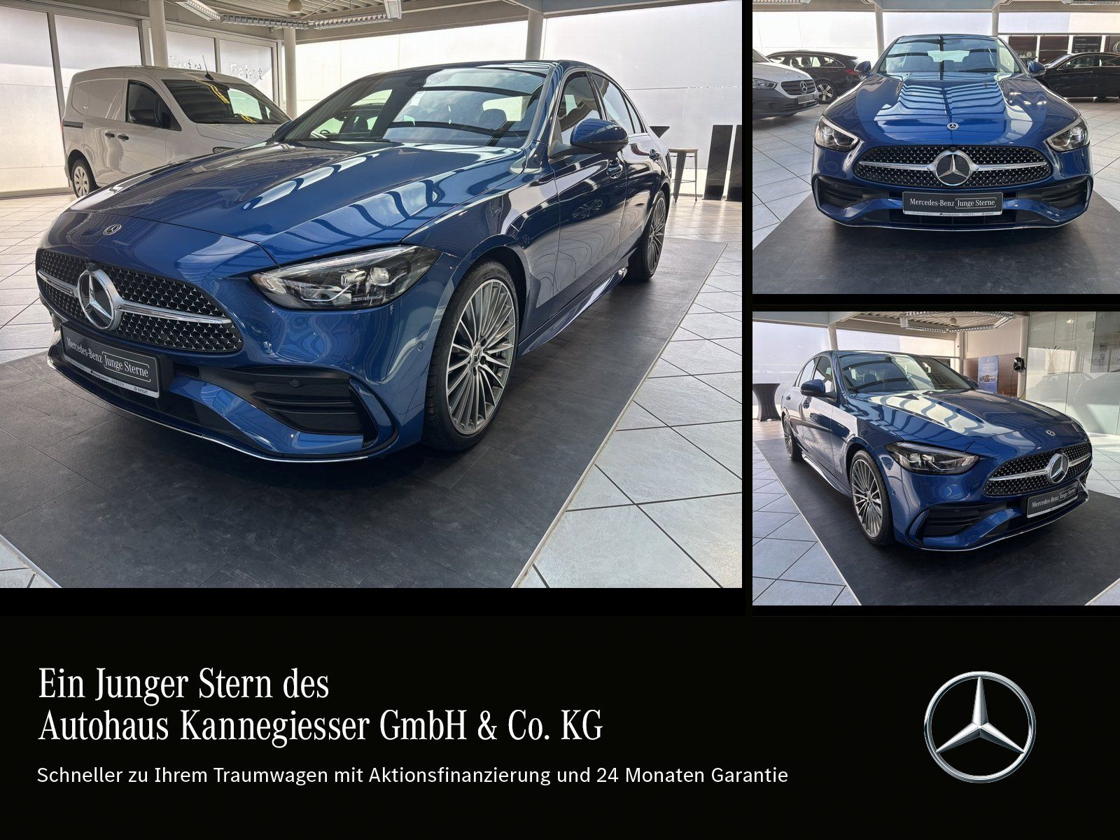 MERCEDES-BENZ C 180 LIMO*AMG-LINE*AMG-LM 19"*360°KAM*LED*2024*
