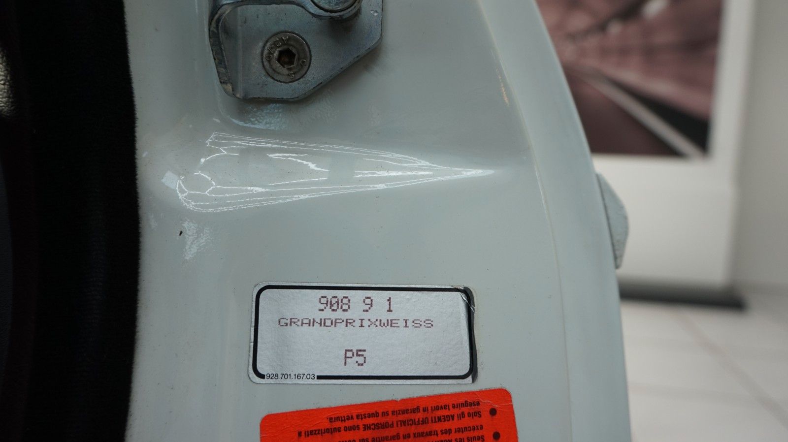 Fahrzeugabbildung Porsche 928 S4 Zahnriemen neu ex Brun Racing Schweiz