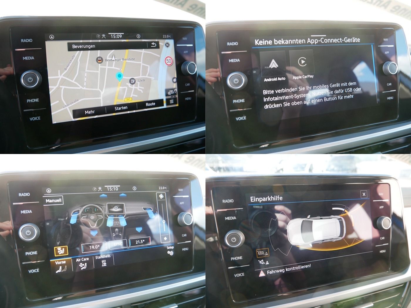 Fahrzeugabbildung Volkswagen T-Roc 1.5 Life NEU40T Standheiz SHZ LED Klimaaut
