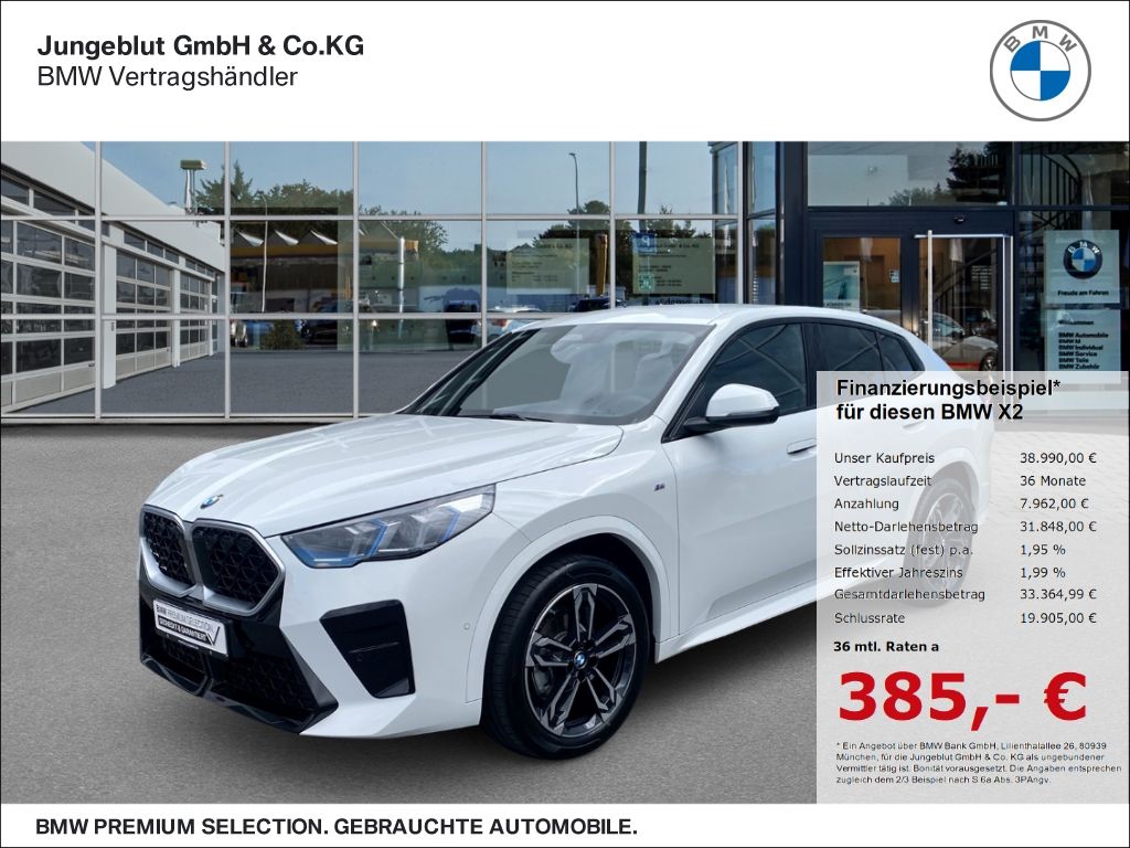 BMW X2 sDrive18d M Sport AHK/HeadUp/LiveCockpitPro/S
