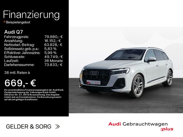 Audi Q7 55 TFSIe qu. S line Allradl.*B&O*air*Pano*HuD