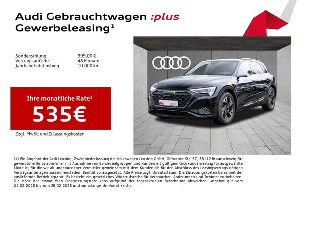 Audi Q8 e-tron 55 quattro Advanced Pano AHK HuD Matri