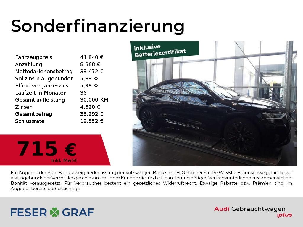 Audi Q8 Sportback 50 e-tron S line quattro Luftfederu