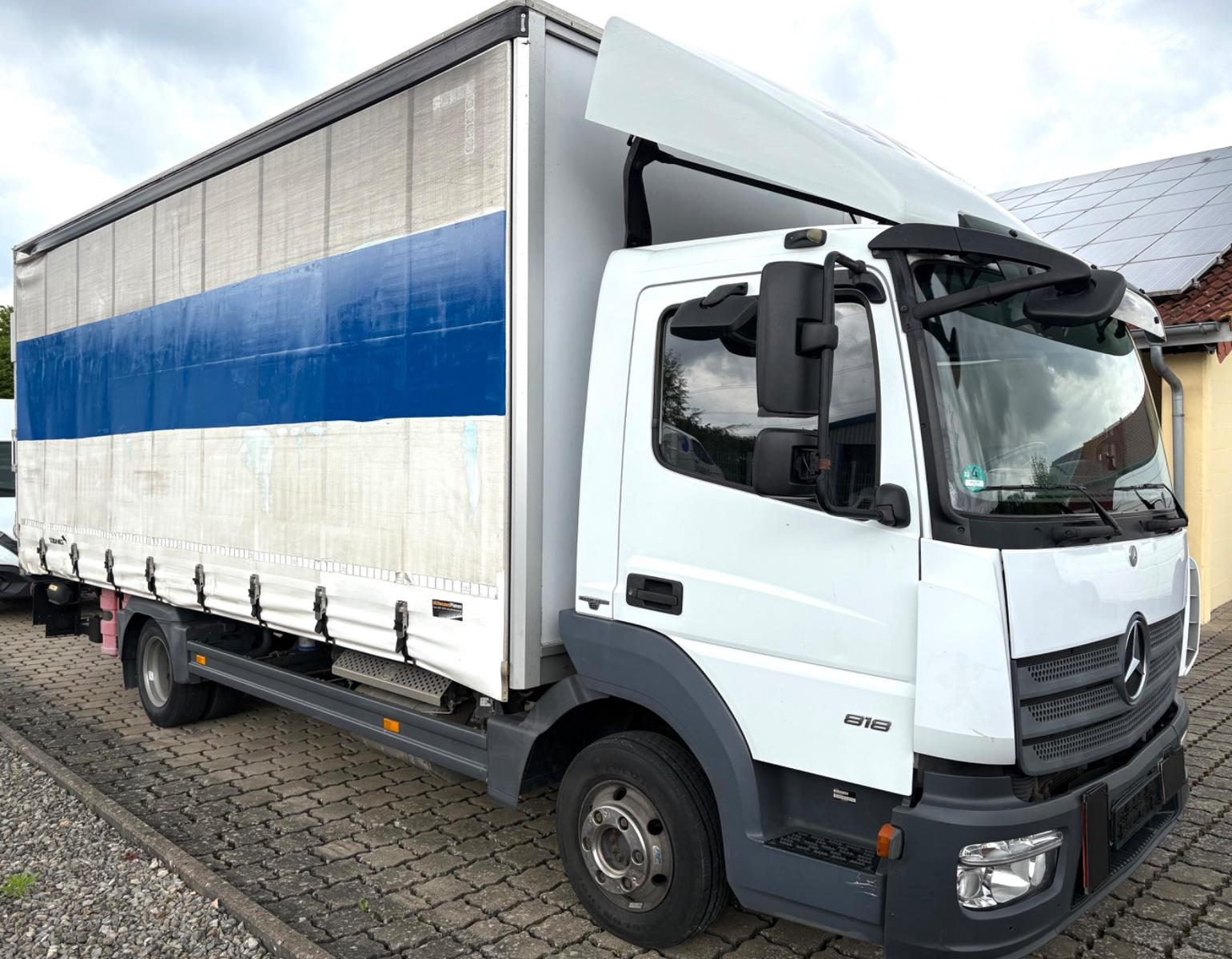 Mercedes-Benz Atego 818 Luft LBW deutsch NOX +Getriebe neu