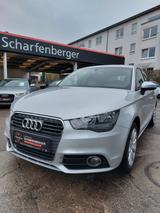 Audi A1 Sportback+V.Histor+SitzH+Automatik+Allwetter+ - Audi A1: Silber