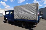 Mercedes-Benz 814D Vario Pritsche + Plane, LBW, 7 Sitze, PMK2 - Mercedes-Benz Kastenwagen hoch + lang 814