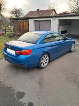 BMW 420d Cabrio M-Sport Paket HUD - blaue BMW 420