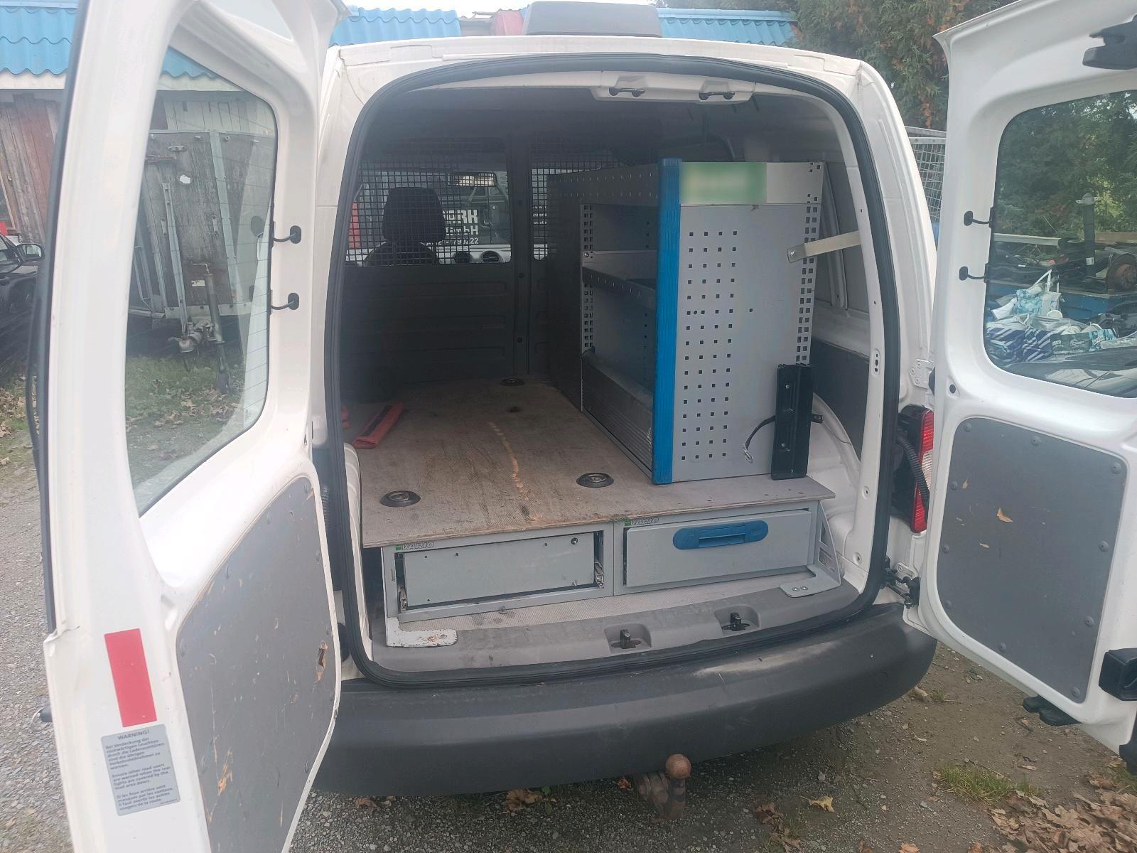 Volkswagen Caddy 2008 — engine 105 HP (77kW)
