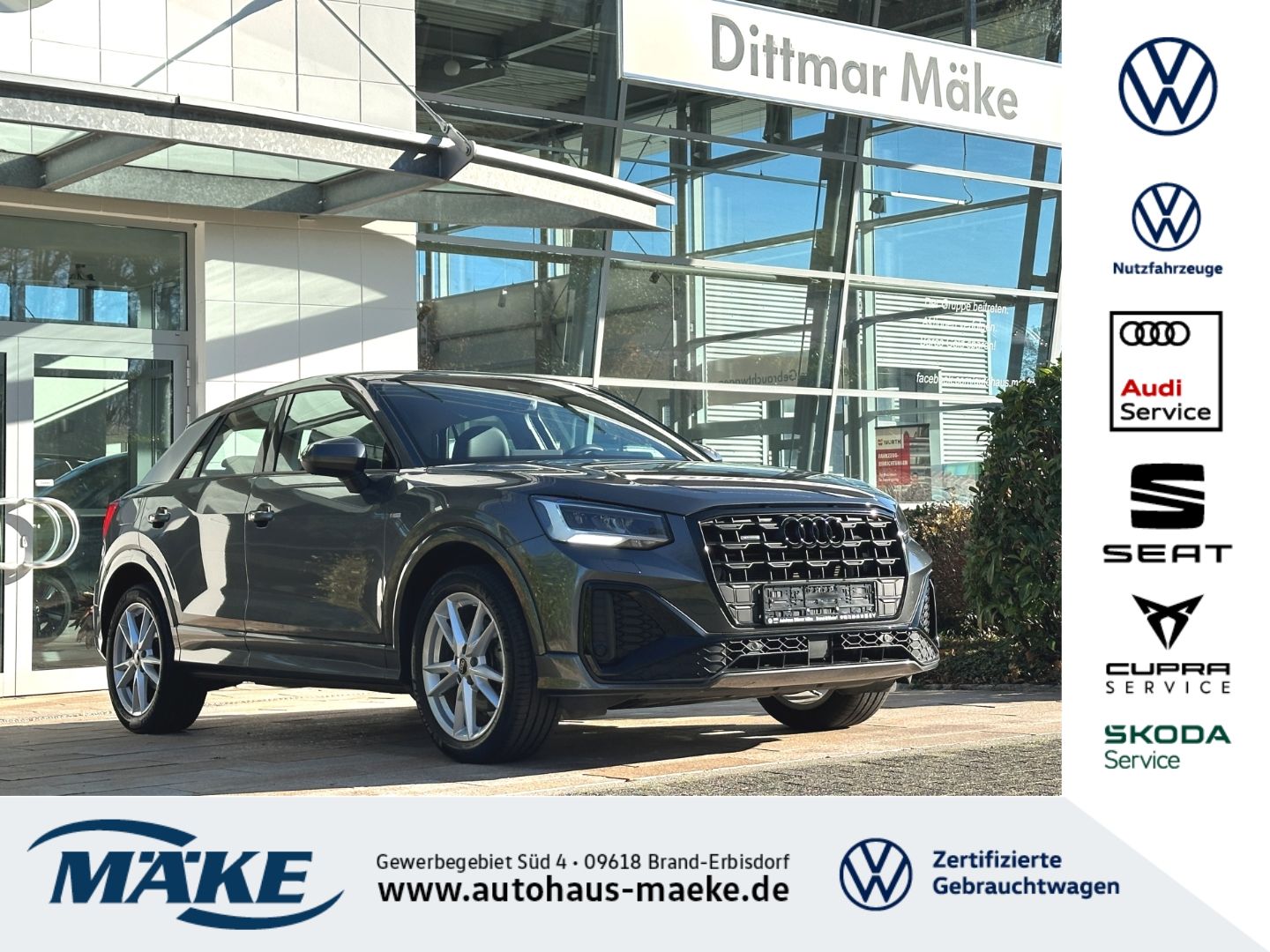 Q2 S line 35 TDI quattro S-tronic LED NAV ACC AP