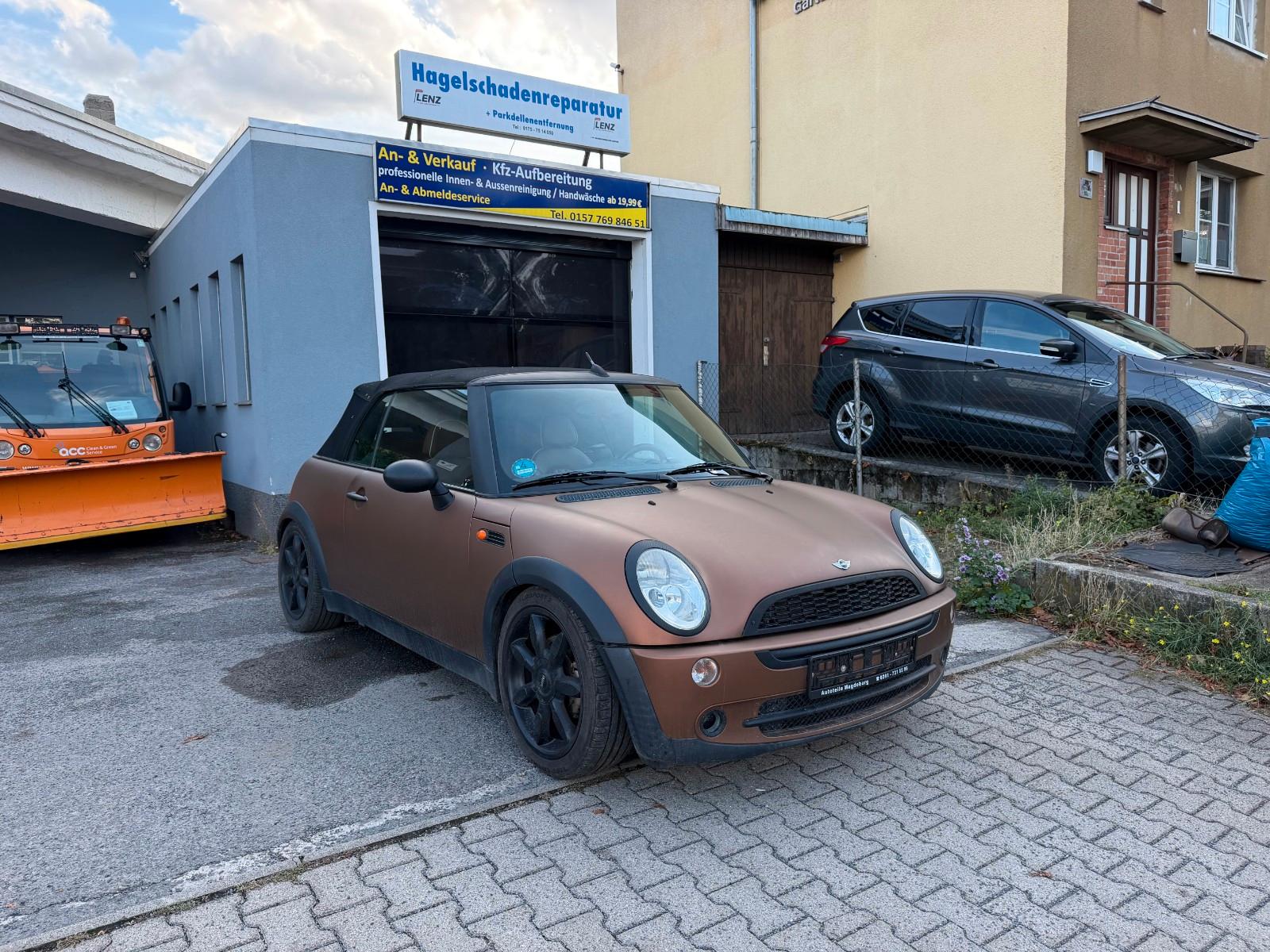 MINI COOPER Cabrio*Leder*Klima*BC*Navi*