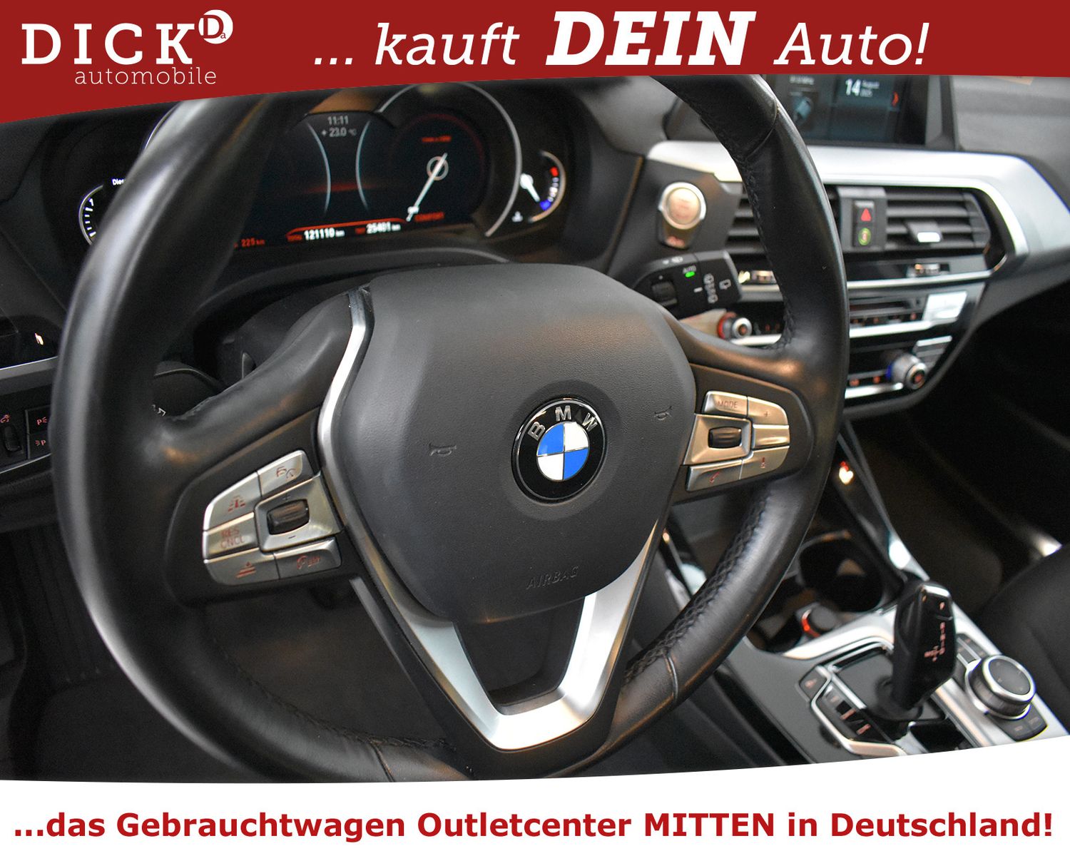 BMW X3 xDri 20d Aut Advan NAVI+LED+AHK+ACC+SHZ+PDC+M - Image 15