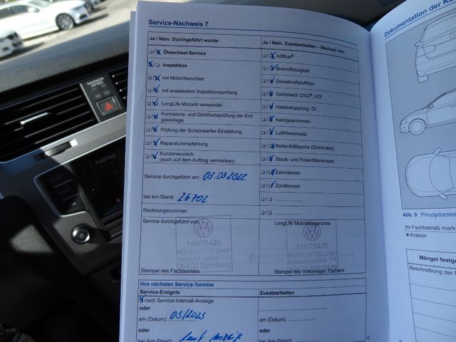 Fahrzeugabbildung Volkswagen Golf VII Lim. Lounge/1.Hd/38TKM/Xenon/PDC/