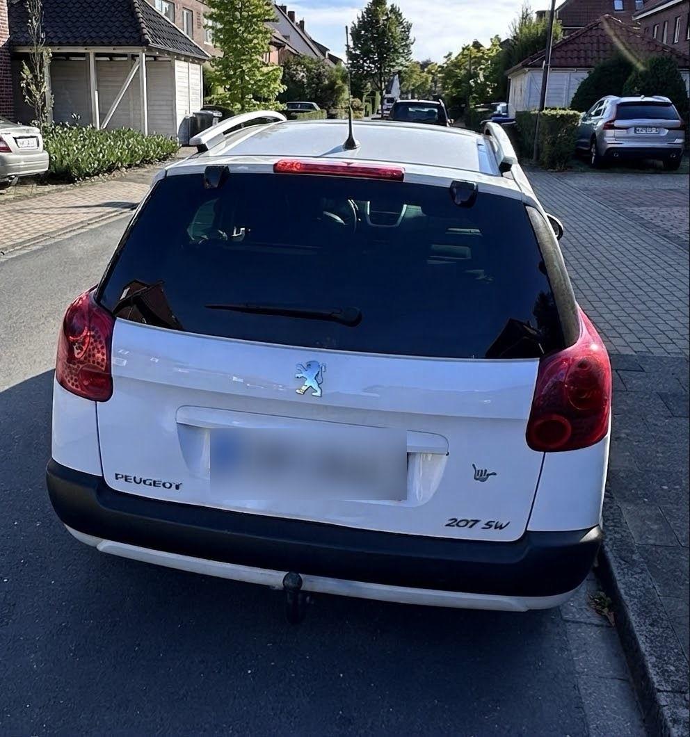 Peugeot 207 2008 — rear view