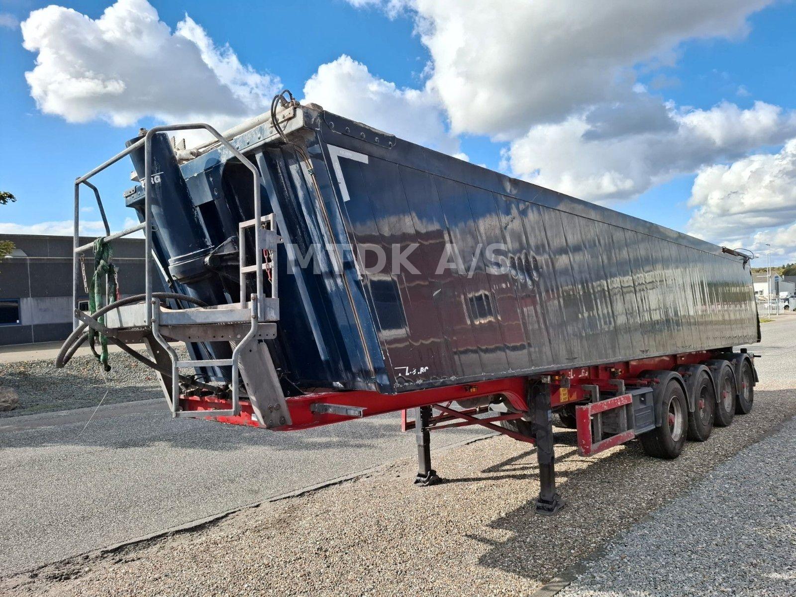 Kel-Berg 36 m³ 4-achsiger Kippanhänger mit Ecotop